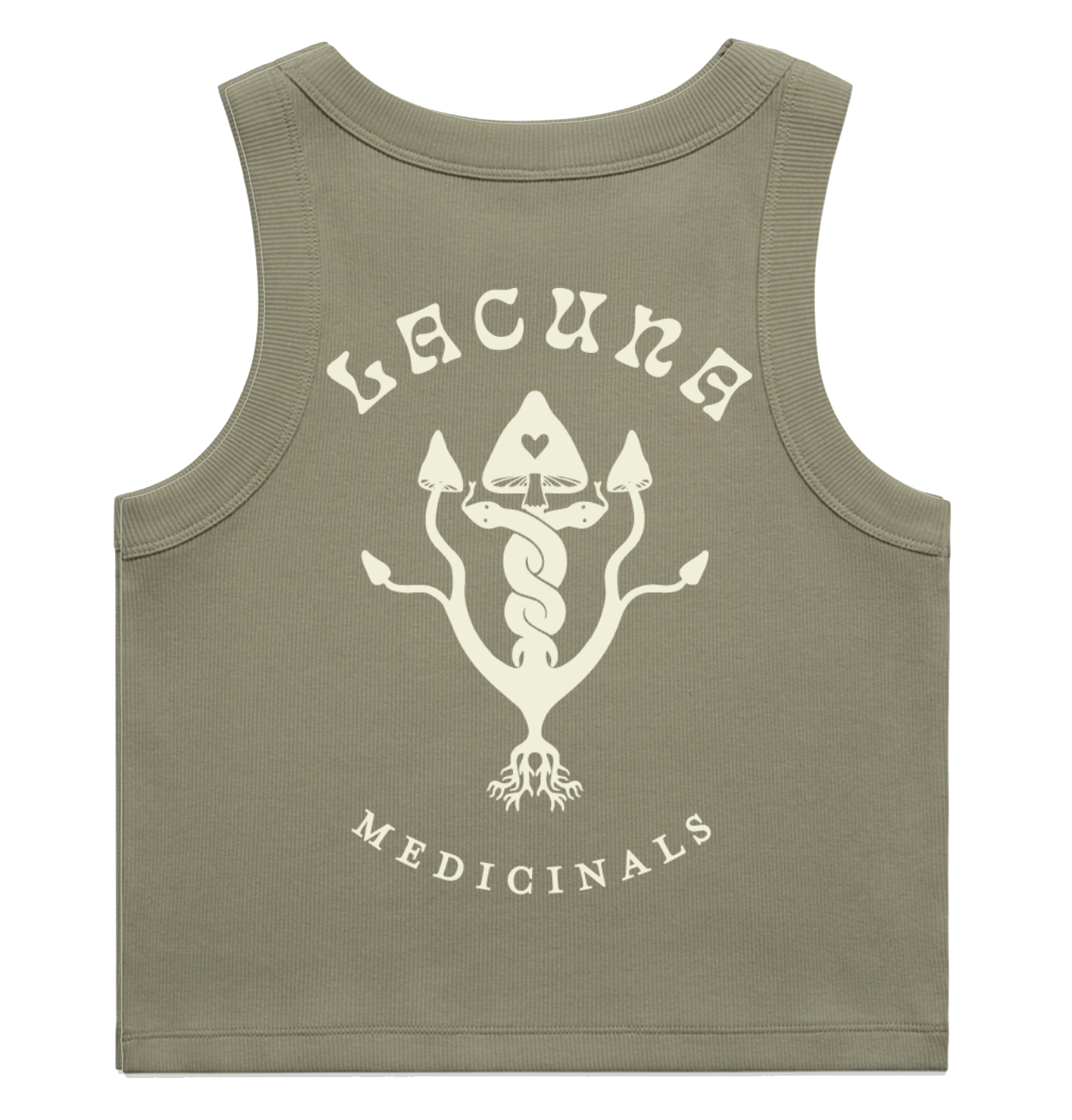 Mushroom Mafia Cropped Tank